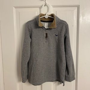 Carter’s Boys Size 7 Zip Up Pullover with Sherpa Collar